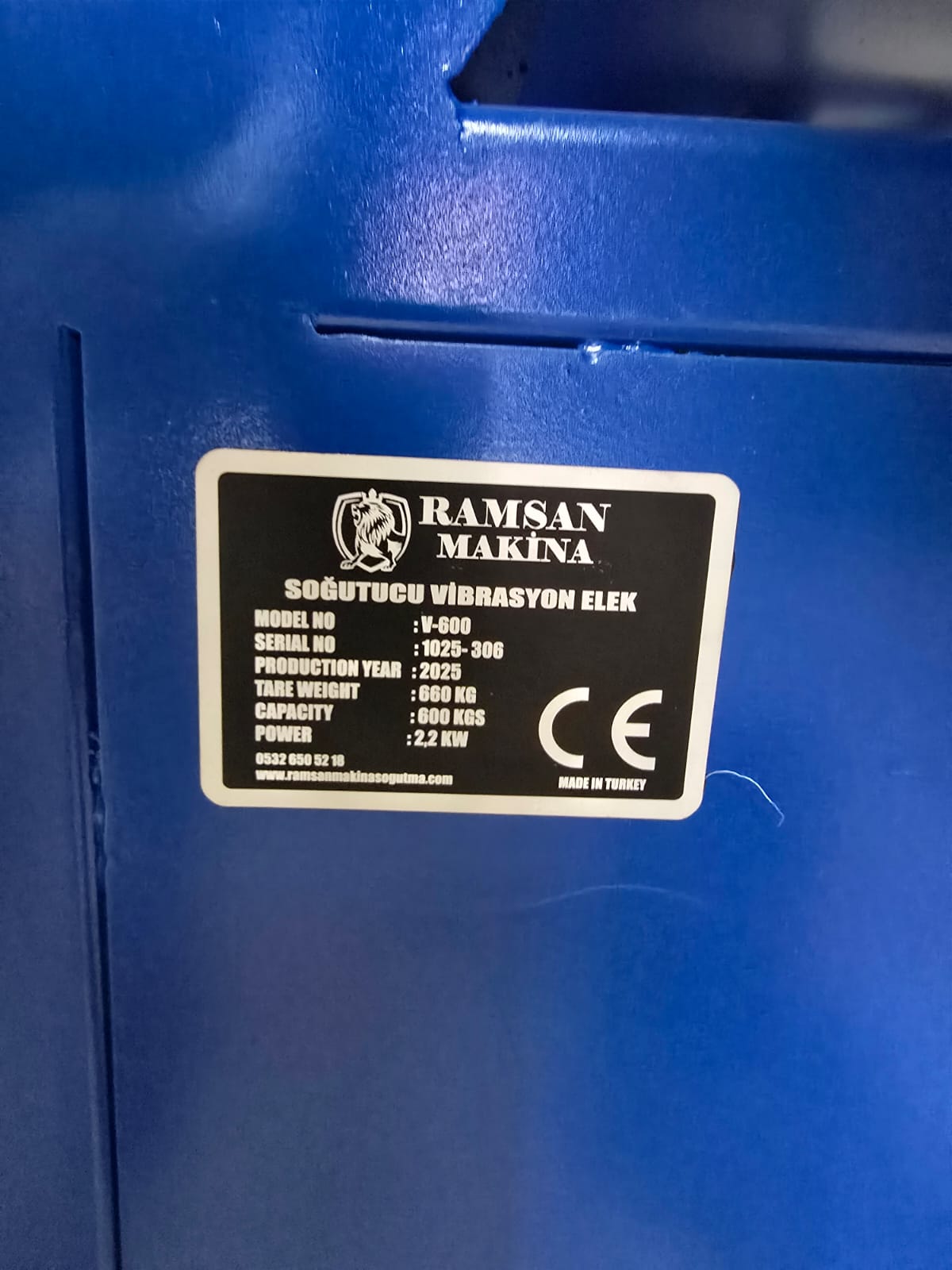 Plastik Hammadde Granül Soğutucu Vibrasyonlu Elek ürün görseli - Ramsan Makina Soğutma